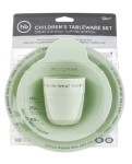 Набор детской посуды, Happy baby (Хэппи беби) арт. 15005 Олив 3 предмета с 12 мес