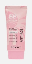 ББ-крем для лица Consly антивозрастной с эффектом фотошопа SPF50 50 мл натуральный бежевый