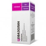 Цефазолин, порошок для приготовления раствора для внутривенного и внутримышечного введения 1 г 1 шт флаконы