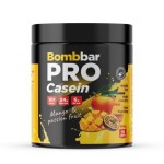 Казеин, Bombbar (Бомббар) 450 г манго-маракуйя банка