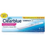 Тест для определения беременности, ClearBlue (КлиаБлу) 1 шт компакт