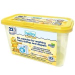 Капсулы для стирки, Babyline (Бэбилайн) 22 шт Био для детских вещей и пеленок растворимые