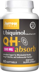 Убихинол QH-Абсорб 100 мг Jarrow Formulas 60 шт. капс. гелевые 1520 мг