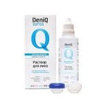 Раствор для ухода за контактными линзами, DenIQ (Деник) 100 мл Софтос контейнер для линз