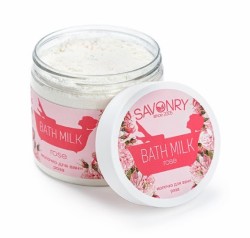 Молочко для ванны Savonry Роза 500 мл