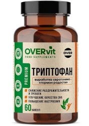 Триптофан OVERvit БАД 60 шт. капс.