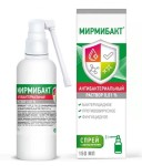 Мирмибакт, раствор 0.01% 150 мл средство дезинфицирующее (антисептик) антибактериальный