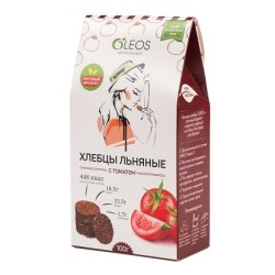 Хлебцы льняные с томатом 100 г