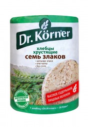 Хлебцы 100 г Doctor Korner семь злаков