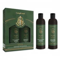 Набор подарочный Compliment Бон ту вин №1100 концентрированный шампунь + бальзам-уход для волос 250 мл + 250 мл
