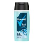 Гель для душа и шампунь для мужчин, Rexona (Рексона) 100 мл Мен Горный лед 2 в 1