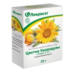Календулы цветки, сырье измельч. 25 г 1 шт БАД к пище (ноготков цветки)