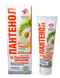 Бальзам после загара Пантенол ромашка череда 90 мл