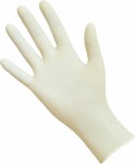 Перчатки нестерильные смотровые латексные , Top Glove (Топ Глав) р. M 100 шт Сана неопудренные текстурированные пара 2400001225408