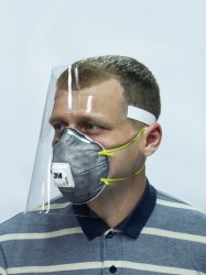 Защитный экран для лица Эконом щиток