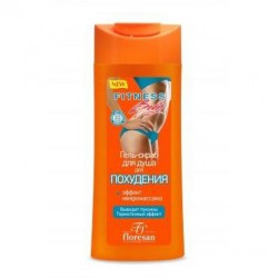 Гель-скраб для душа Фитнес Боди для похудения Формула 53 250 мл