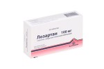Лозартан, таблетки покрытые пленочной оболочкой 100 мг 30 шт