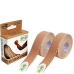 Лента кинезиологическая SFM-Plaster, SFM Hospital (Сфм хоспитал) р. 2.5смх500см 1 шт на хлопковой основе в рулоне бежевый