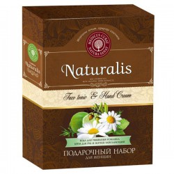 Набор подарочный Compliment №708 Ромашка и жожоба вода для умывания + крем для рук