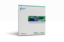 Леводопа+Бенсеразид капс. 100 мг+25 мг 100 шт.