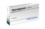 Эрсефурил, капсулы 200 мг 14 шт
