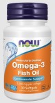 Омега-3, Now (Нау) капсулы 1000 мг / 1382 мг 30 шт