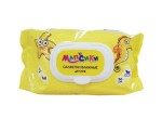 Салфетки влажные детские, Мапсики 150 шт крышка-клапан