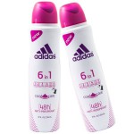 Дезодорант-антиперспирант для женщин, Adidas (Адидас) 150 мл Кул энд кеа 6 в 1