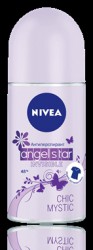 Дезодорант для девочек Nivea АнжелСтар Шик мистик ролик 50 мл