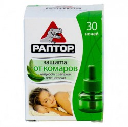 Наполнитель Раптор ликвид жидкий 30 ночей зеленый чай