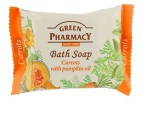 Мыло туалетное, Зеленая аптека 100 г морковь с маслом тыквы