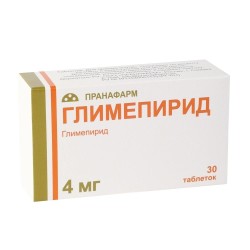 Глимепирид табл. 4 мг 30 шт.