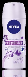 Дезодорант для девочек Nivea АнжелСтар Шик мистик спрей 100 мл