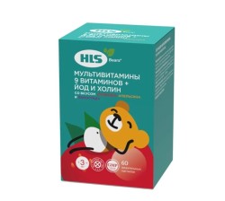 Мишки Мульти+ HLS 60 шт. паст. жев.