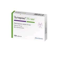 Эутирокс табл. 75 мкг 100 шт.
