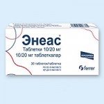 Энеас, таблетки 10 мг/20 мг 30 шт
