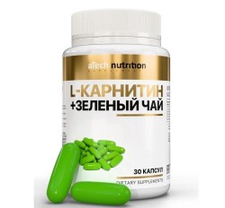 L-Карнитин + Зеленый чай aTech Nutrition 30 шт. капс. 1350 мг