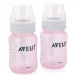 Бутылочка для кормления, Avent (Авент) 260 мл 1 шт SCF624/17 арт. 81464 розовая