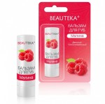 Бальзам для губ детский, Beauteka (Бьютека) 4.2 г Малина гипоаллергенный