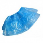 Бахилы полиэтиленовые, 1 шт эконом синие