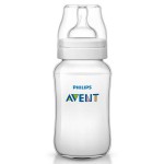 Бутылочка для кормления, Avent (Авент) 330 мл 1 шт SCF566/17 Классик+ соска с переменным потоком с 3 мес