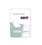 Пеленки гигиенические, Seni (Сени) р. 60смх90см 10 шт софт бейсик